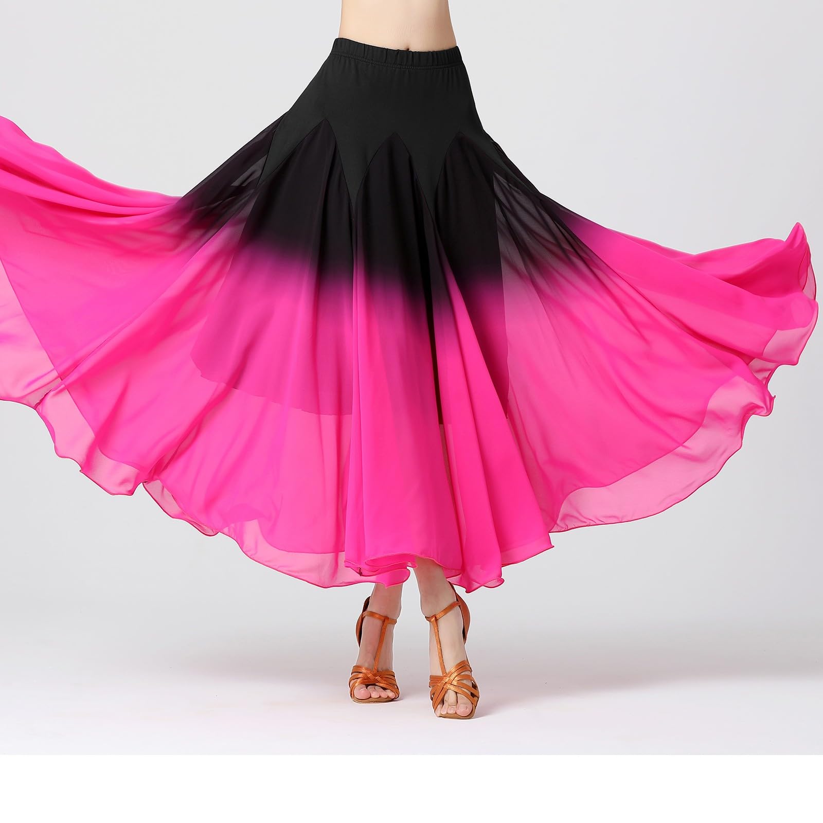 Gonna da donna in tulle, classica gonna anni '50, per danza, performance, mezza gonna, gradiente, abito da danza, moderno, gonna lunga estiva da donna