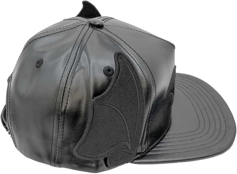 kreepsville 666 Gothic Bat Wing Adjustable Baseball Snapback Hat Black