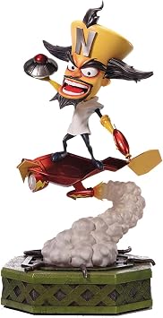 First 4 Figures Crash Bandicoot Dr. Neo Cortex Resin Statue, Multicolor