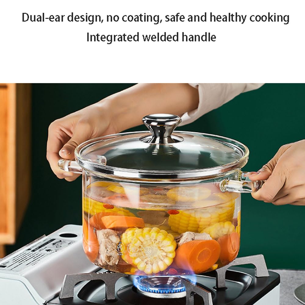 ガラス耐熱鍋 楽天市場】耐熱ガラス 鍋 両手鍋 小 ガラス調理鍋 透明調理鍋 直