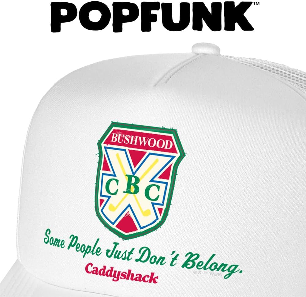Popfunk Official Rick and Morty Logos Foam Snapback Trucker Hat - Unisex for Men and Women