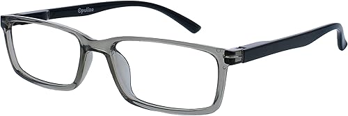 Miniatura 9 de OPULIZE See BBB9-123 - Paquete de 3 lentes de lectura con bloqueo de luz azul, color negro, marrón, azul, antirreflejos, para hombres y mujeres