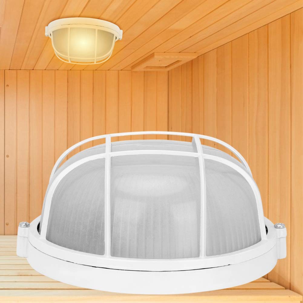 Fdit Lampada per Sauna, Lampada antideflagrante Anti-Alta Temperatura, Lampadina filettata E27 Forniture per Sauna, casa per Sauna, Bagno Turco