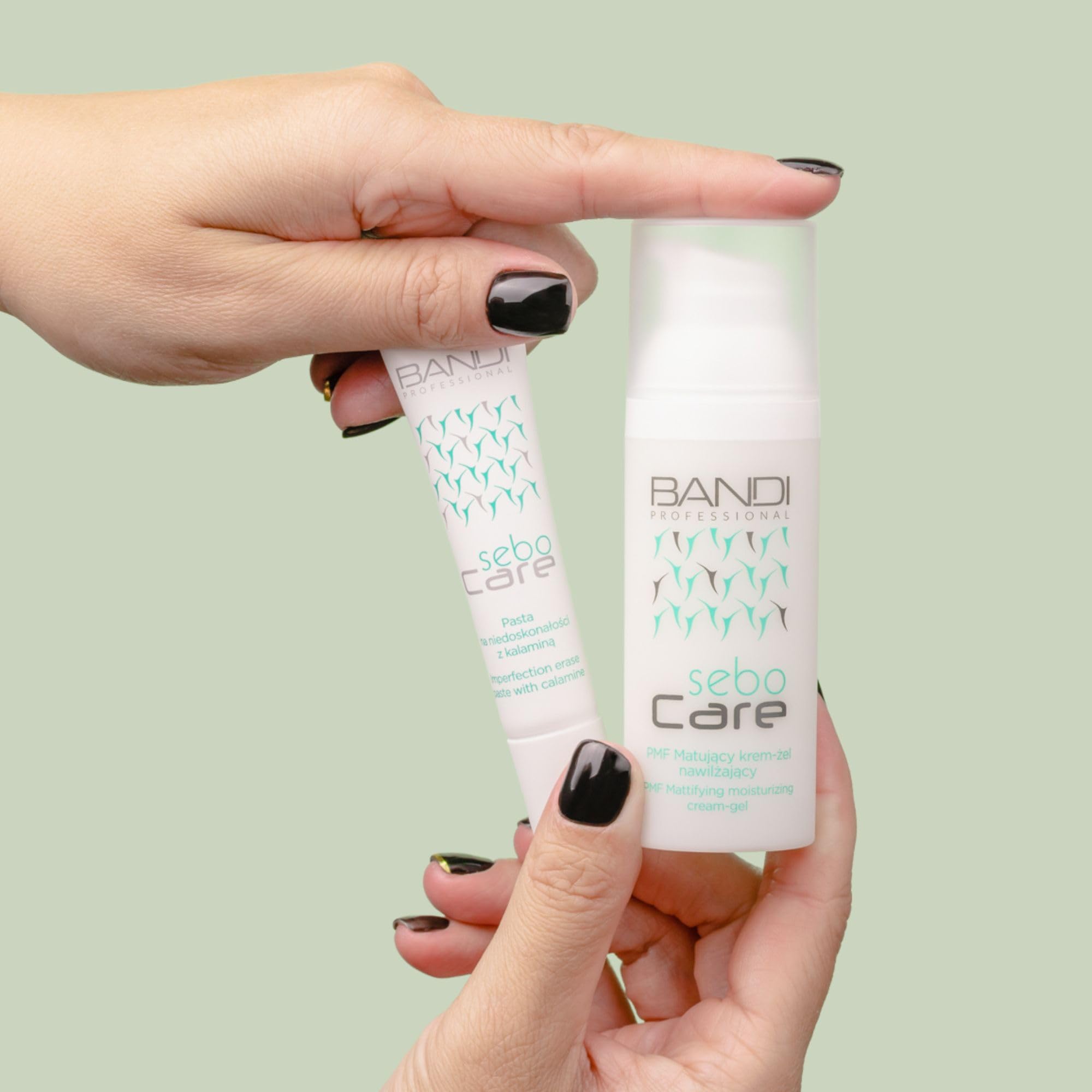 Bandi Pmf Mattifying Face Cream-Gel for Combination Oily Skin with Spirulina Vitamin B3 Hydrating Oil Control Moisturiser for Sensitive Skin Non-Comedogenic 50ml - Image 4