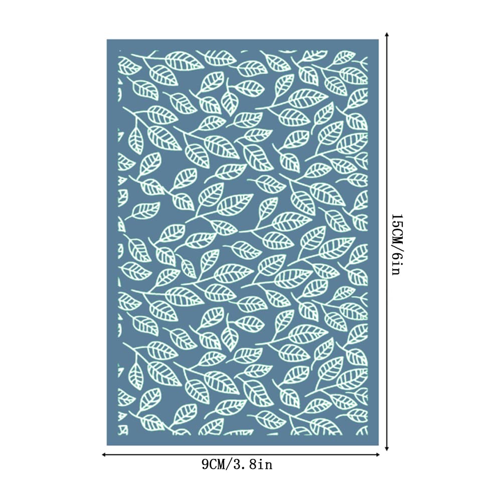 DIY Silk Screen Stencil - Self-Adhesive Mesh Transfer For T-Shirts, Tote Bags & Crafts (Blue, 11cm X 8.5cm)