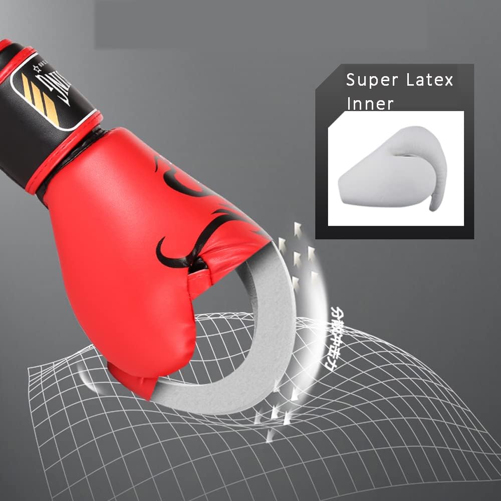 Wesing Pro Grade Boxing Gloves for Women and Men, Kickboxing Bagwork Gel Sparring Training Gloves Workout Exersize Gloves