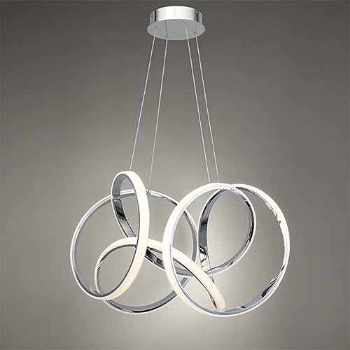 Vista 3 de WAC Lighting dweLED, Vornado 29in LED colgante 3000K en cromo