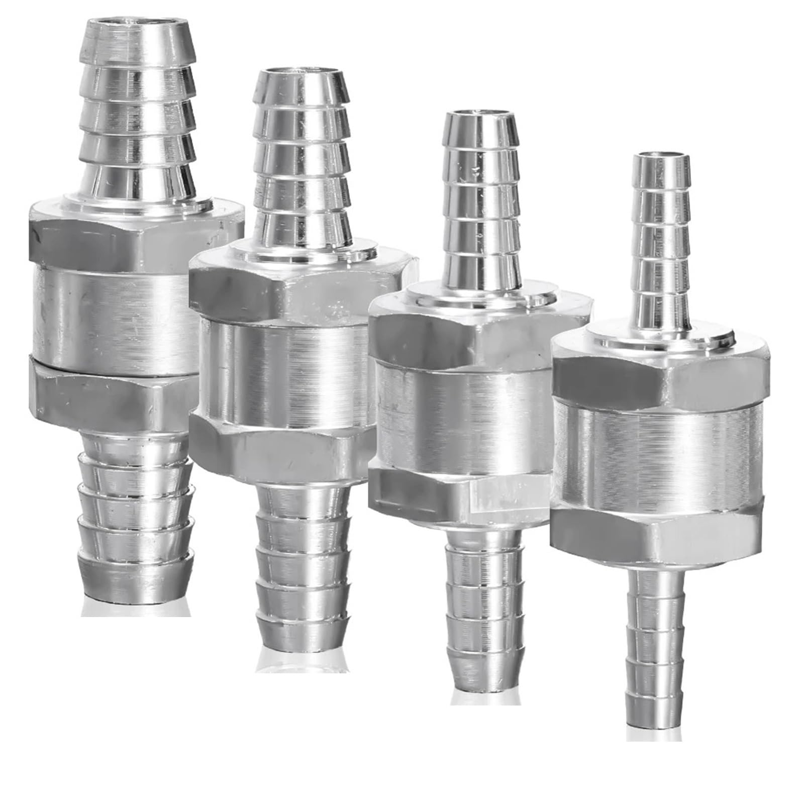 Vanne de contrôle du carburant anti-reflux de mazout pour connecteur de pompe de voiture 6mm
