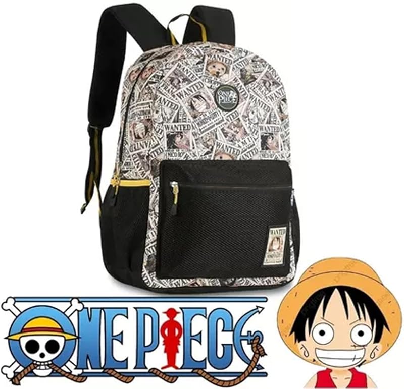 Mochila De Costas Escolar Oficial One Piece Estampada - Clio Style em oferta na Shopee Mochila De Costas Escolar Oficial One Piece Estampada - Clio Style em oferta na Shopee