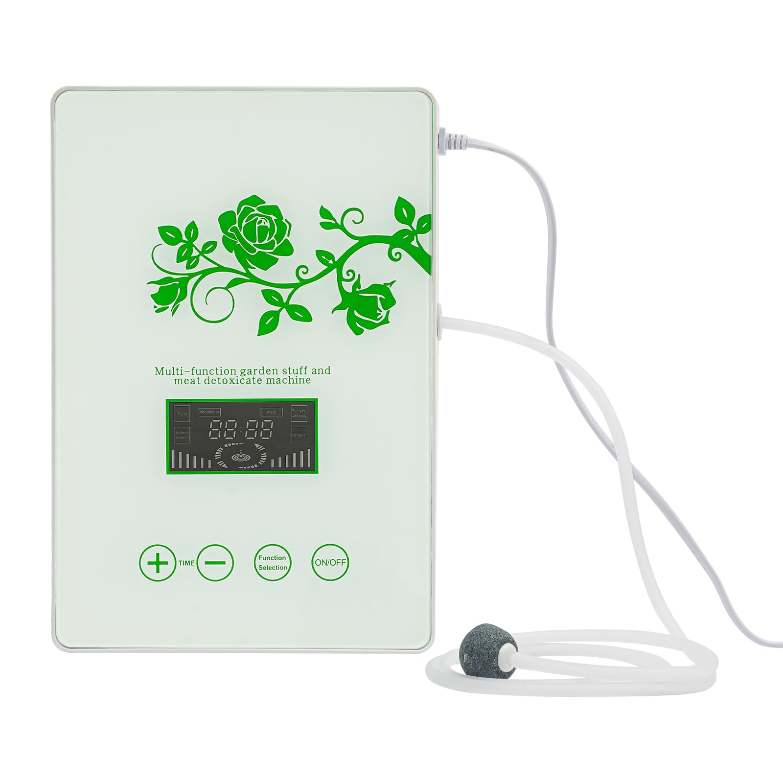 Esterilizador de ozono para verduras, 600 mg/h, generador de ozono, purificador de aire, purificador de aire LED, dispositivo de ozono, frutas, verduras, esterilizador con mangueras y piedras de aire