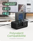 Icy Box IB-2924mscL-C31 Usb 3.2 Gen 2 [3.1 Gen 1] TypE-C Nero (storage Drive Docking Station - Usb 3.2 Gen 2 [3.1 Gen 2] - TypE-C Black - Warranty: 1 - 3