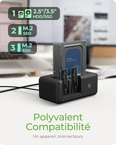 Icy Box IB-2924mscL-C31 Usb 3.2 Gen 2 [3.1 Gen 1] TypE-C Nero (storage Drive Docking Station - Usb 3.2 Gen 2 [3.1 Gen 2] - TypE-C Black - Warranty: 1 - 3