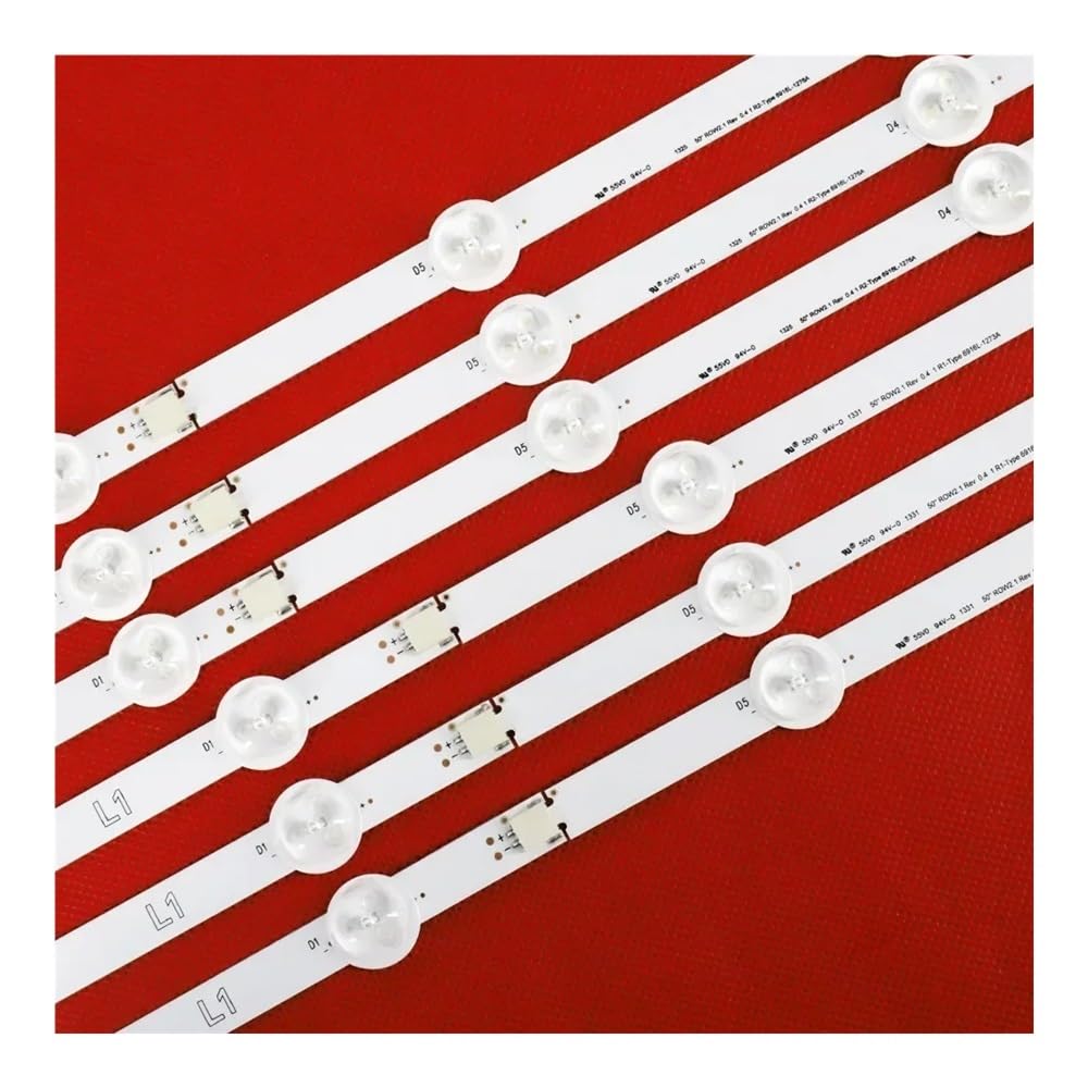 HYKPSTYJY LED Backlight Strip for 50" TV 50LN5400 50LN577s 50LN570 50LA620v 50LA620s 50LN575S 50LN578 50LA613 50LN5200 50LA620(1kits-12pcs)