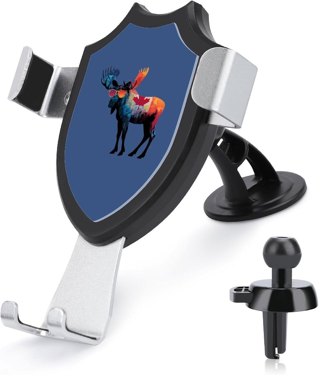 Moose Canada Flag Car Phone Holder Adjustable Car Mount