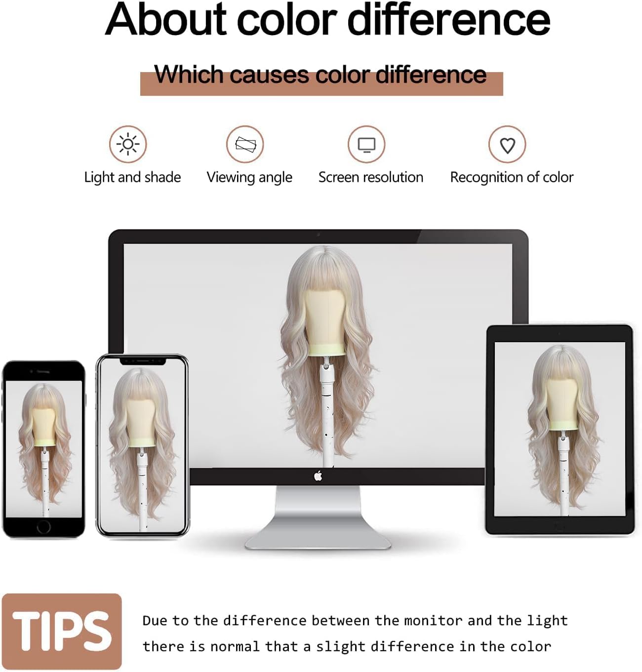 Esmee Long Straight Natural Synthetic Hair Layered Wigs for Women with Dark Roots for Daily Party Use-24 Inches: Platinum Blonde