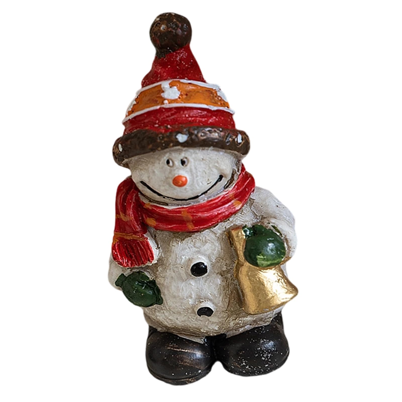 Elnwnnkc Santa Clauses Statue Christmas Decorative Figurines for Holiday Party Home Decors Christmas Figurine Figure Decorations Santa Clauses Figurine