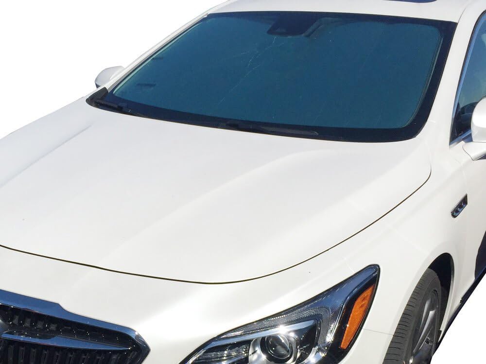 HeatShield, The Original Windshield Sun Shade, Custom-Fit for Buick Lacrosse Sedan w/Sensor 2017, 2018, 2019 Silver Series