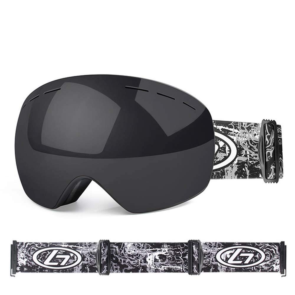 Lunettes de ski JIA JIA et surf des neiges avec double couche écran antibuée UV400