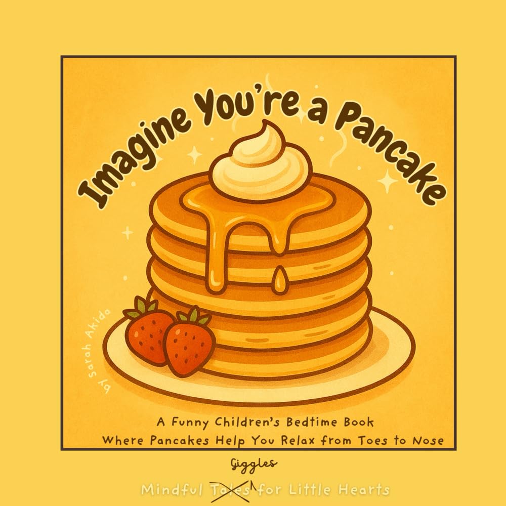 Imagine You're a Pancake: A Funny Children’s Bedtime Book Where Pancakes Help You Relax from Toes to Nose (Mindful Giggles for Little Hearts)