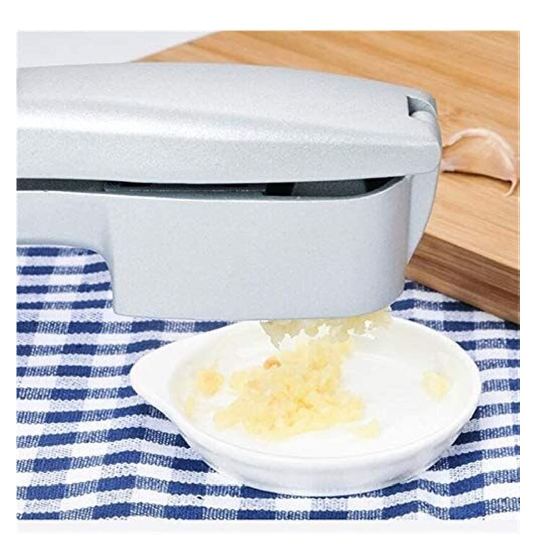 Knoblauchpresse Garlic Press 2 In 1 Knoblauchhackfleisch Und Knoblauchscheibe, Leicht Zu Drücken, Spülmaschinenfest, Reinigen Kitchen Gadgets