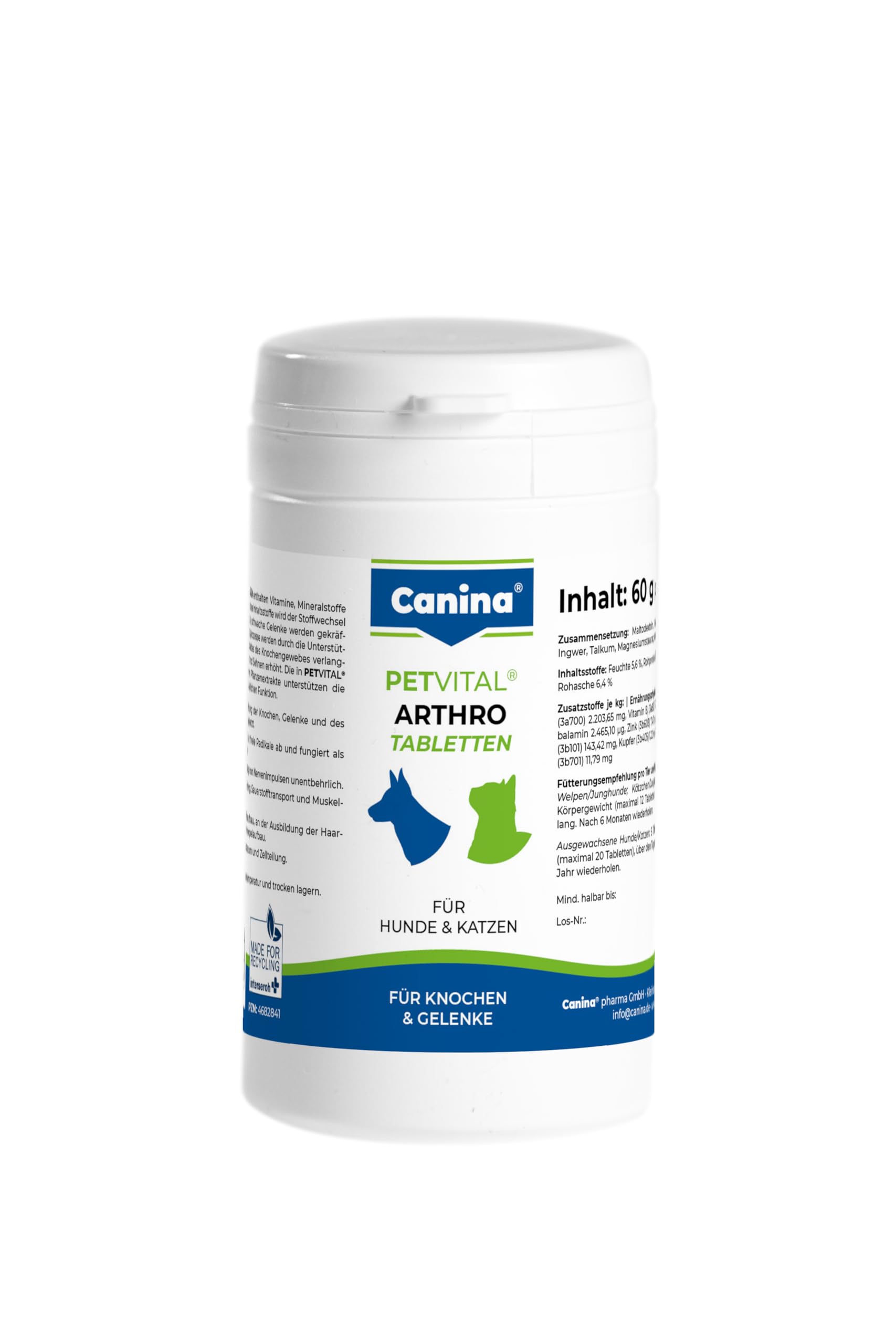 Canina Pharma PETVITAL Arthro-Tabletten 60 g