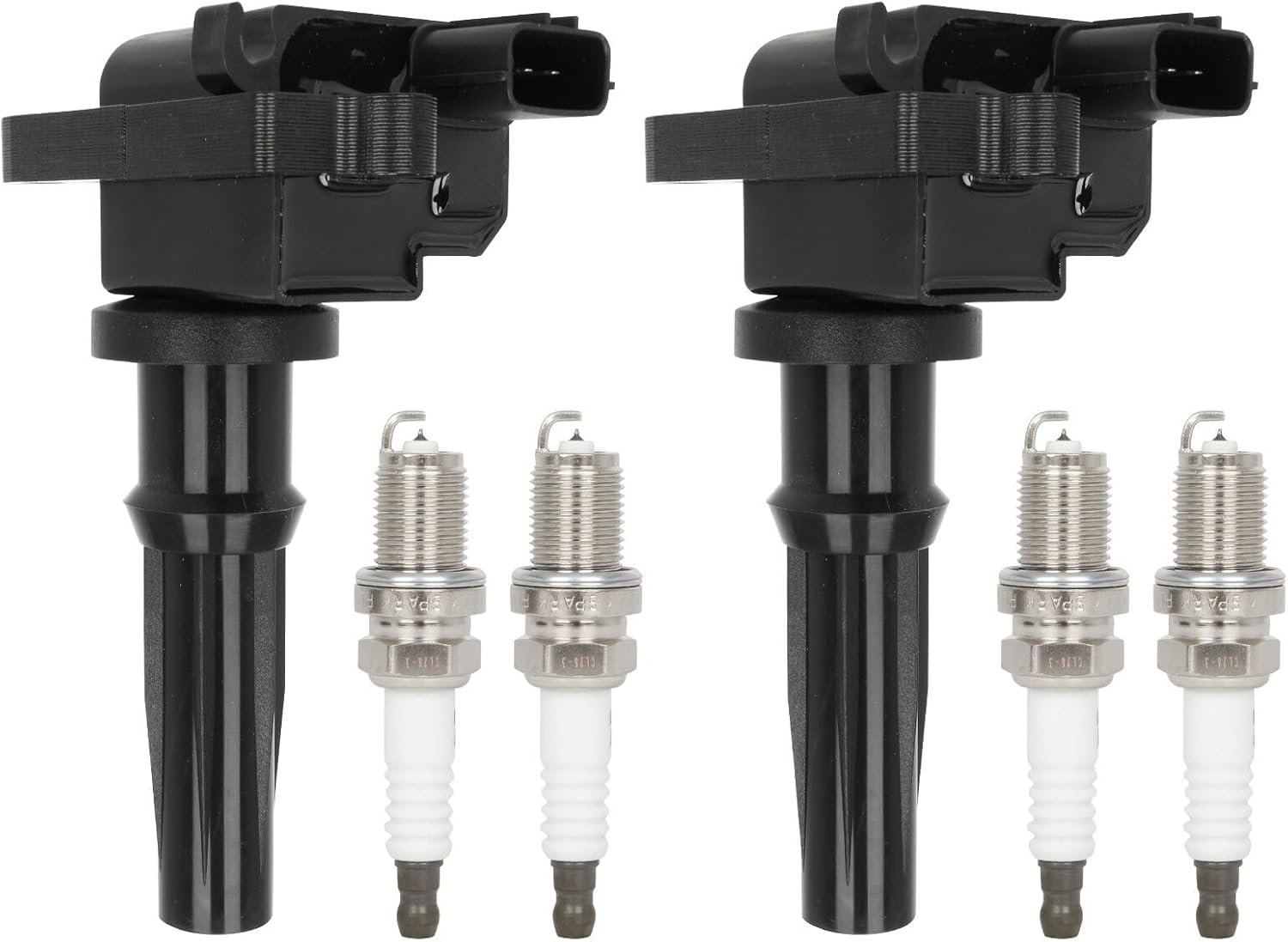 ECCPP 2 ignition coils with 4 iridium Spark Plugs,UF285,coils packs,for kia Optima 2005-2006,Magentis 2001-2006,2.4L,UF285 ‎C1226