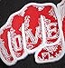 Red Monkey Love Hate RM1416 Limited Edition Fashion Unisex Mesh Trucker Snapback Hat Cap | 3 Colors (1. Black)
