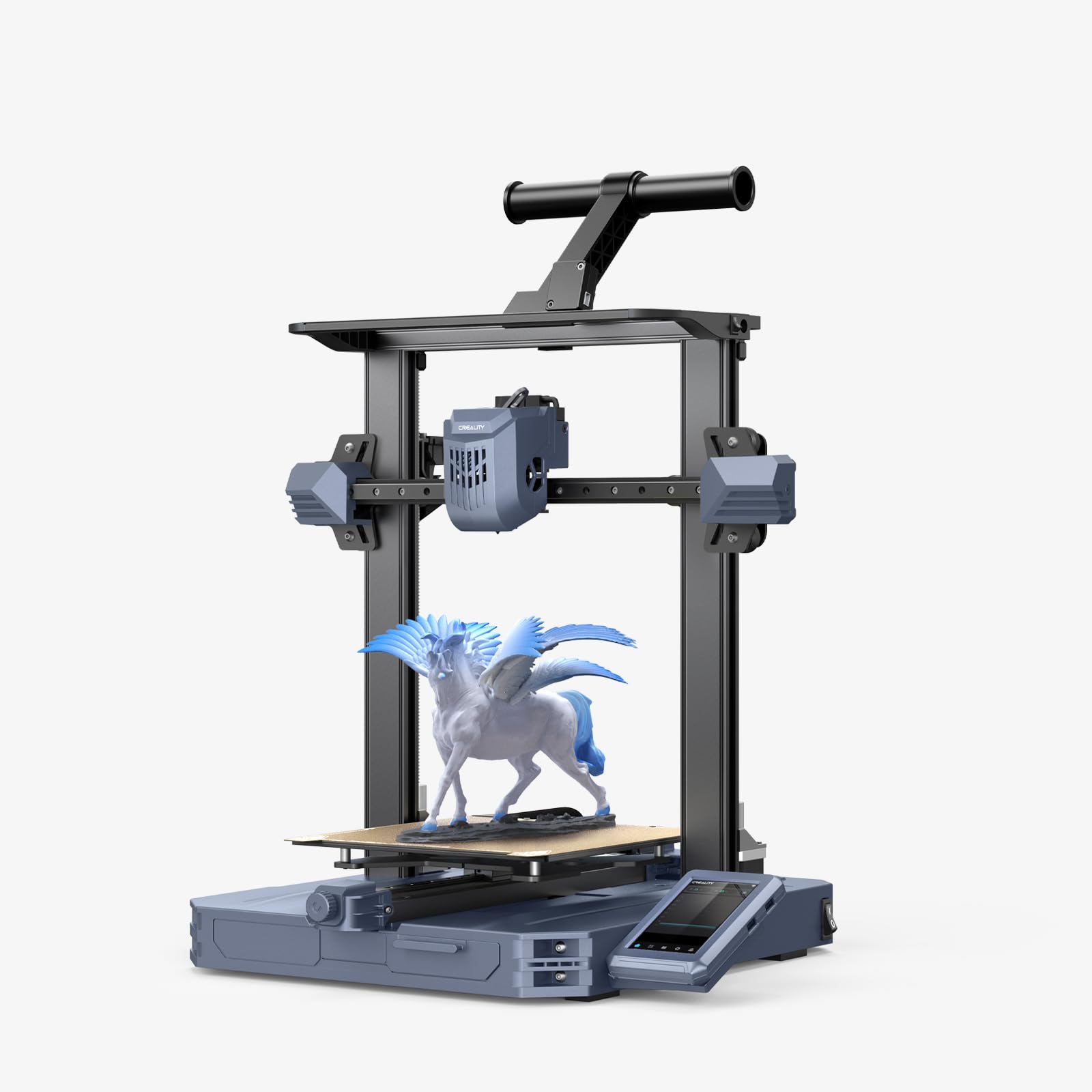 Creality CR-10 SE 3D Printer 600mm/s High-Speed Printing 3D Printers CR Touch Auto Leveling with Sprite Direct Extruder, Dual Z-axis & Y-axis Auto-Load Filament, Printing Size 220 * 220 * 265MM