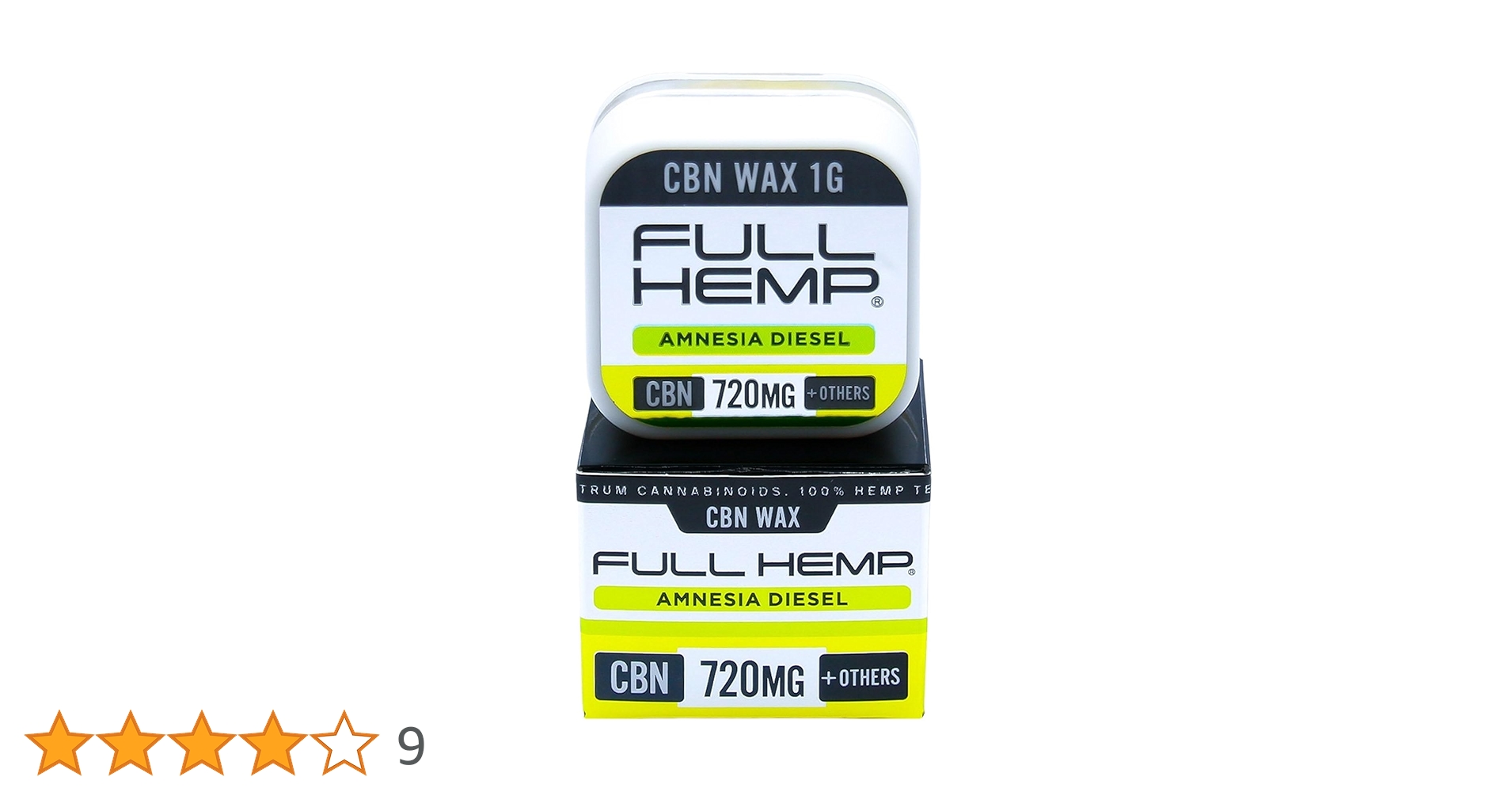 Amazon | VapeMania FULL HEMP ワックス 1g CBN72%720mg CBD15%150mg