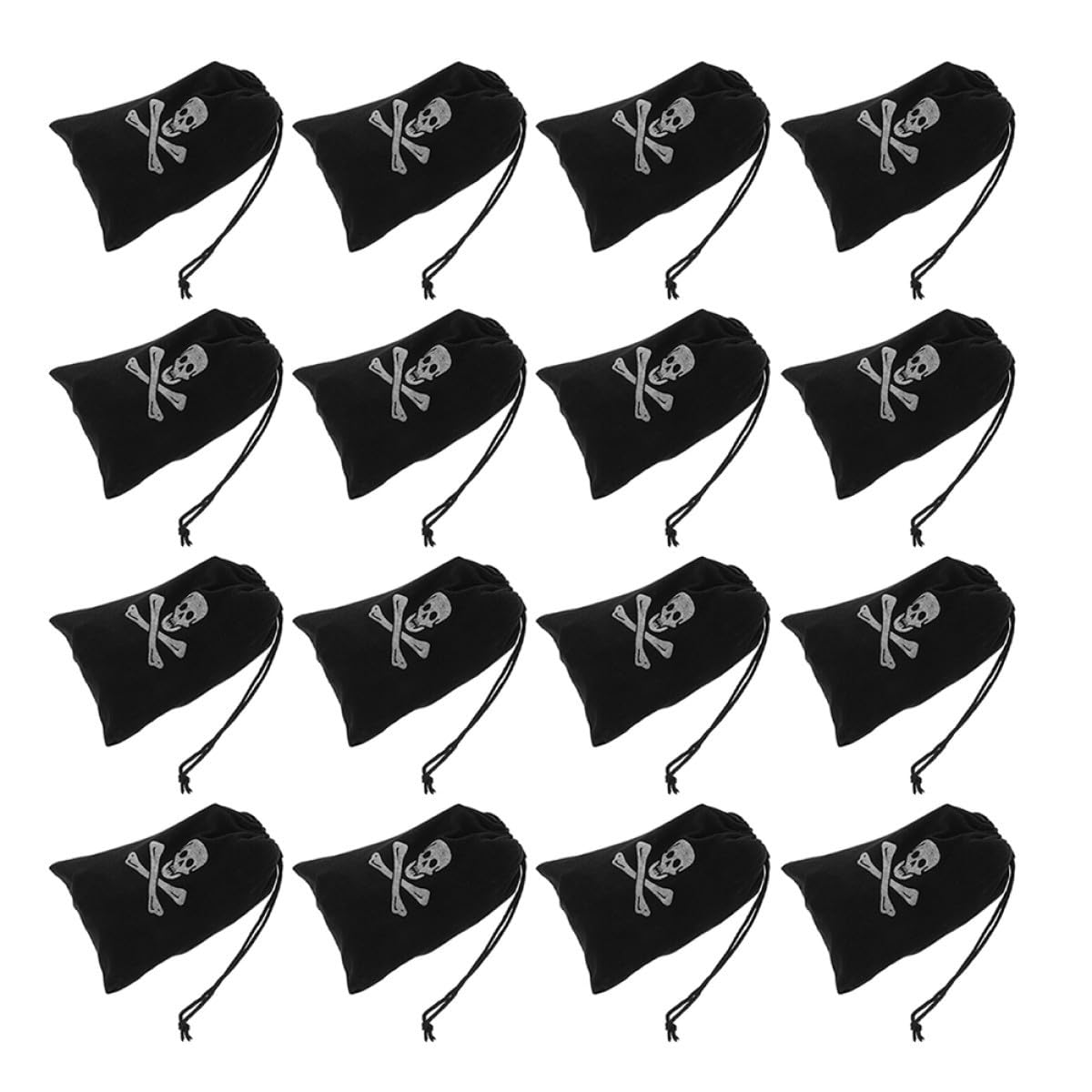 Gatuida 30 Piezas Bolsas Cordón para Halloween Bolsas para Monedas Doradas para Fiesta Temática