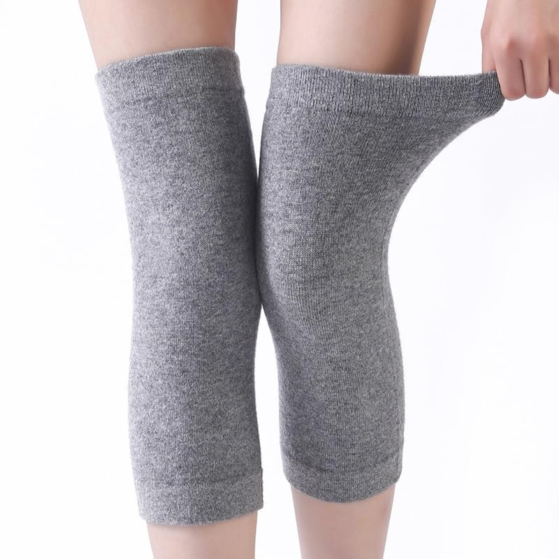Cashmere Warm Knee Guard with Breathability for Sports Use