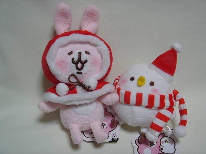 Amazon カナヘイの小動物 クリスマスぬいぐるみ うさぎ ピスケ ゆるっとほっこりフェア アニメ 萌えグッズ 通販