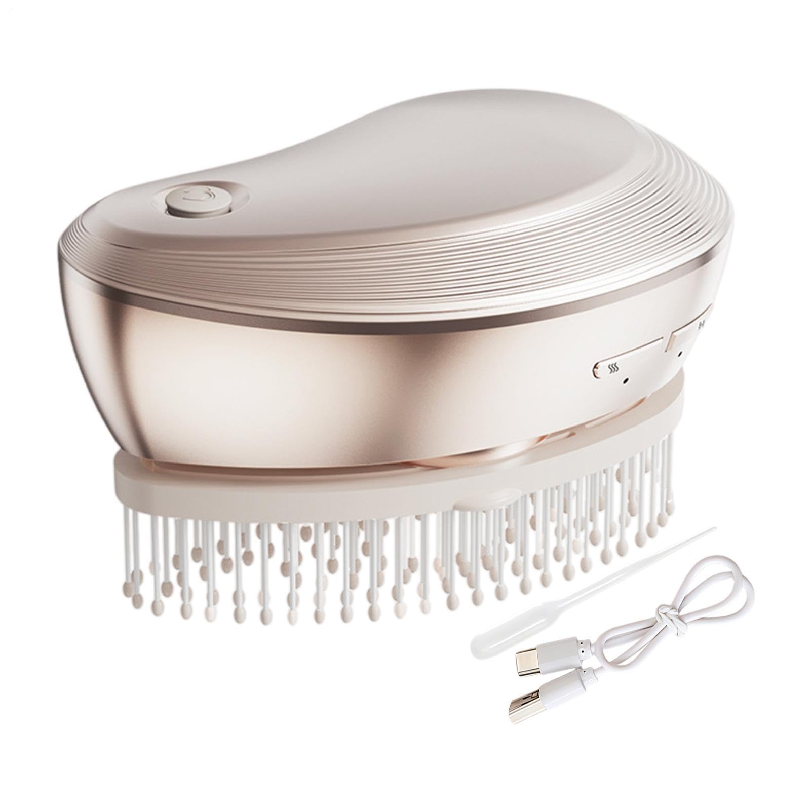 Cepillo para el cabello con función de vapor, pulverizador vibratorio