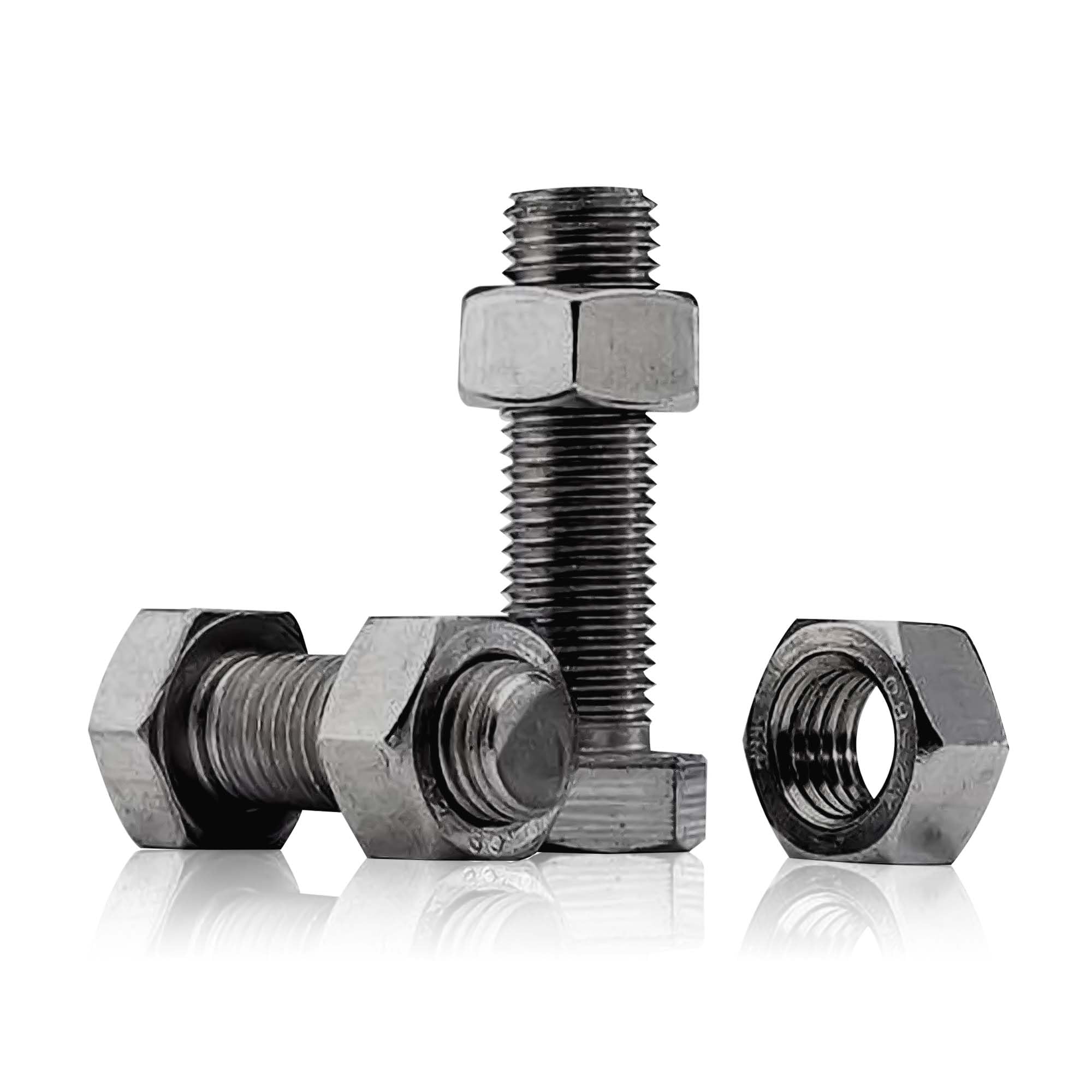 B.K.Jagan & Co Mild Steel Nuts & Bolts 1/2 INCH (Pack Of 5pcs) (1/2" X 12 INCH)-picture-11