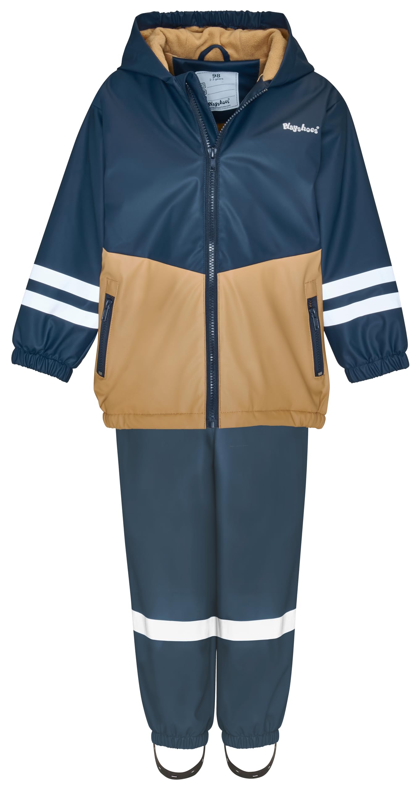 Playshoes Zweiteiliger Regenanzug Fleece-Futter – Bild 2