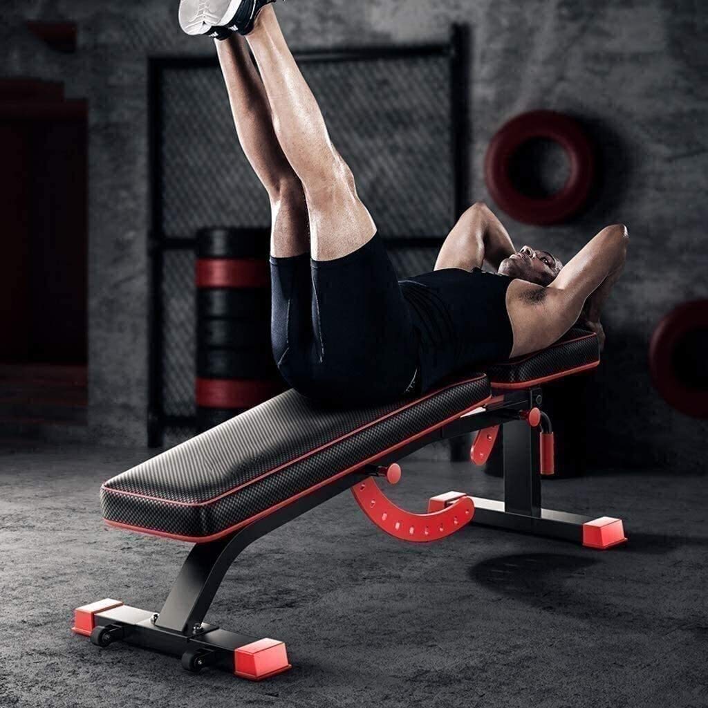 Ławka do ćwiczeń Ławki do domowej siłowni Ławka do hantli Składana ławka do ćwiczeń, ławka do ćwiczeń na siłowni Trening Fitness Pochylenie Ławka wielofunkcyjna Ławka do ćwiczeń w domu Ławka do ćwicze