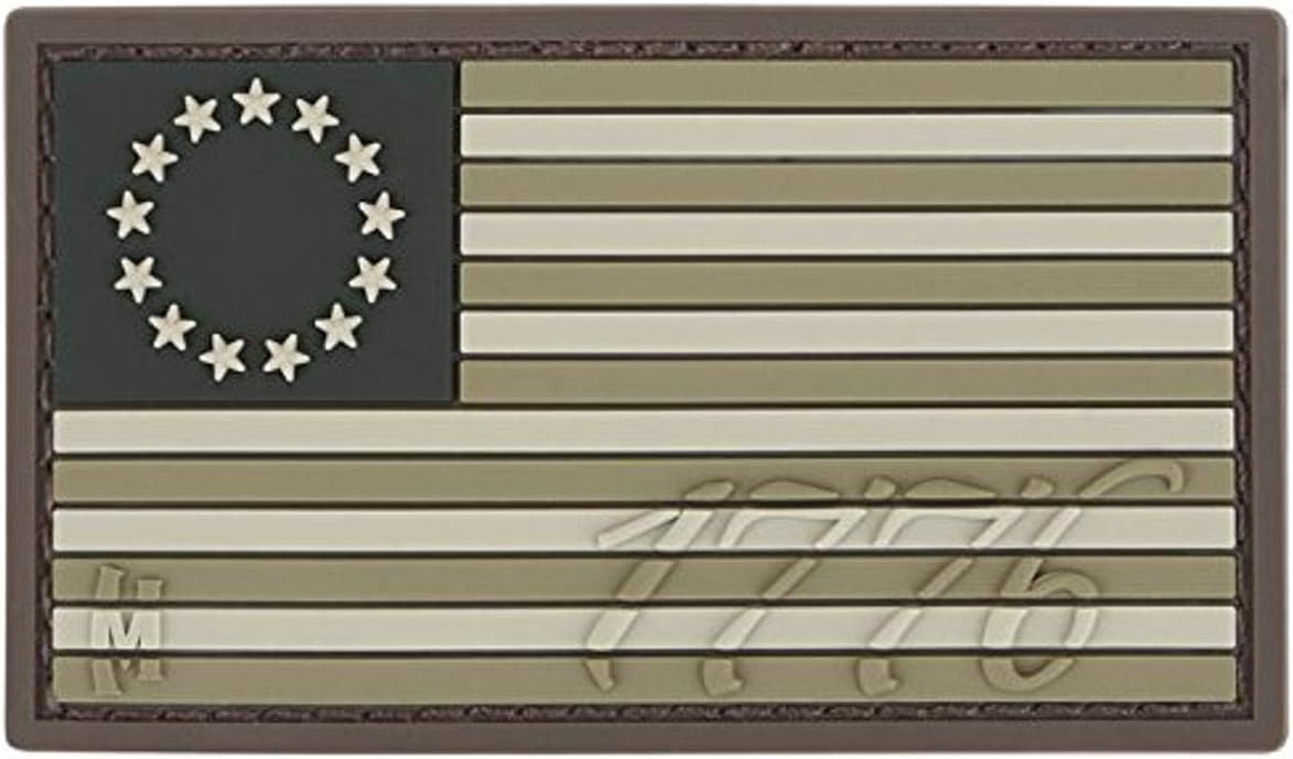 MAXPEDITION 1776 US Flag Patch Arid