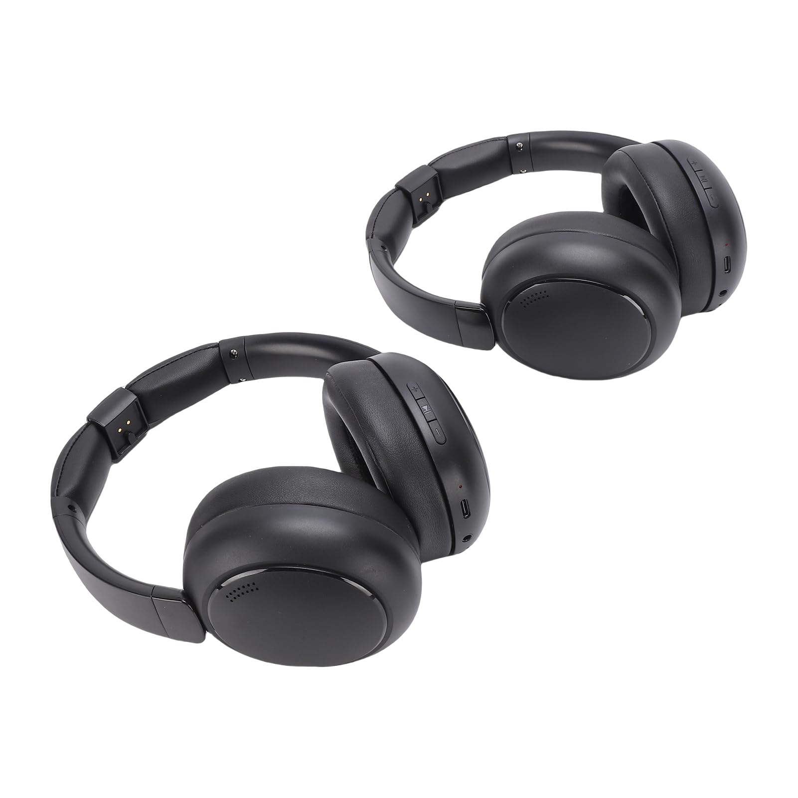 Cuffie Doppie Wireless con Bassa Latenza e Batteria a Lunga Durata per Guardare la TV per Anziani 2 Pezzi