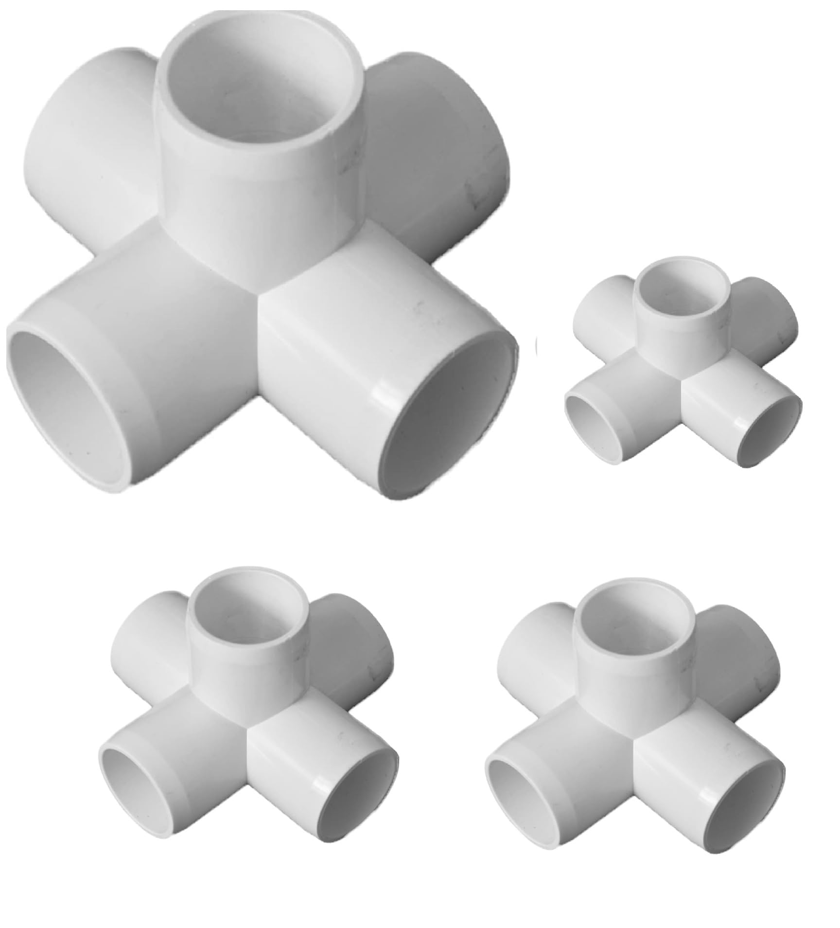 See full amazon price history chart for 5 way pipe fittings, Easy To Connect Impact Resistant Stable UPVC 5 WAY ELBOW Connector 1/2 inch Inner Diameter for Furniture Installation for Tent Connection (10 PC) 5 way pipe fittings, Easy To Connect Impact Resistant Stable UPVC 5 WAY ELBOW Connector 1/2 inch Inner Diameter for Furniture Installation for Tent Connection (10 PC) (B0CJ9QJLNW) Amazon Price History, Amazon Price Tracker