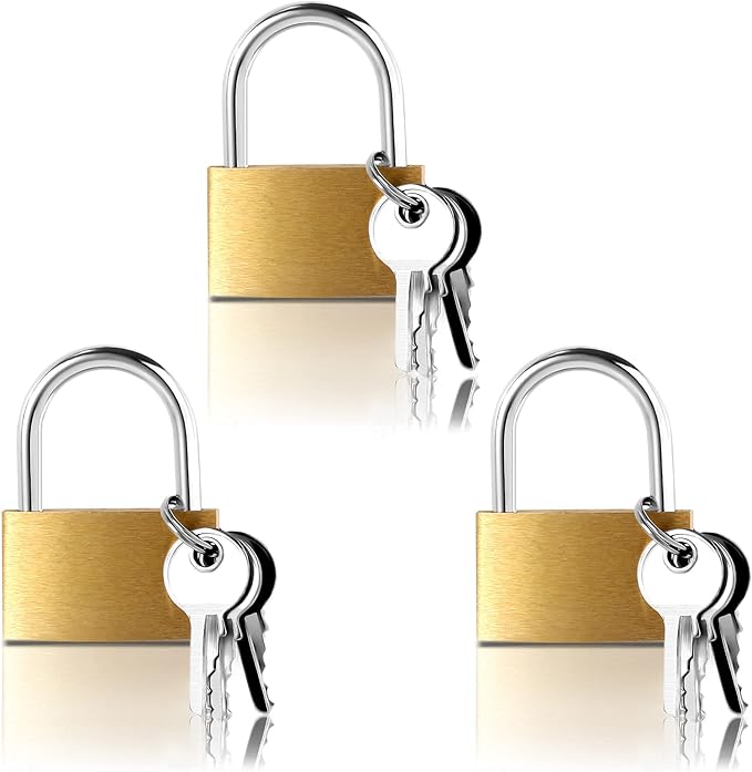 Lot De 6 Verrous De Valise Avec Clés, Petits Cadenas Avec Clés, Cadenas Lot De 6 Verrous De Valise Avec Clés, Petits Cadenas Avec Clés, Cadenas