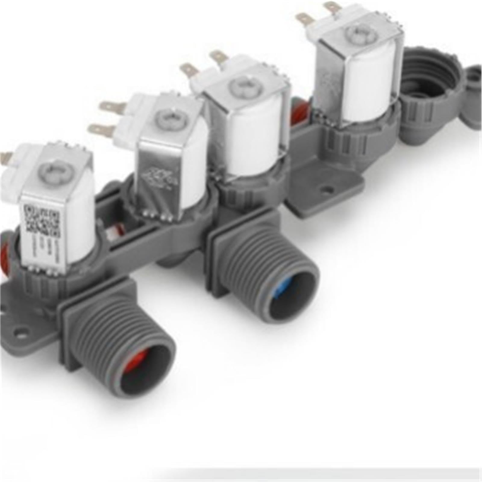 AJU75152602 Válvula entrada agua lavadora DC12V, Compatible con LG