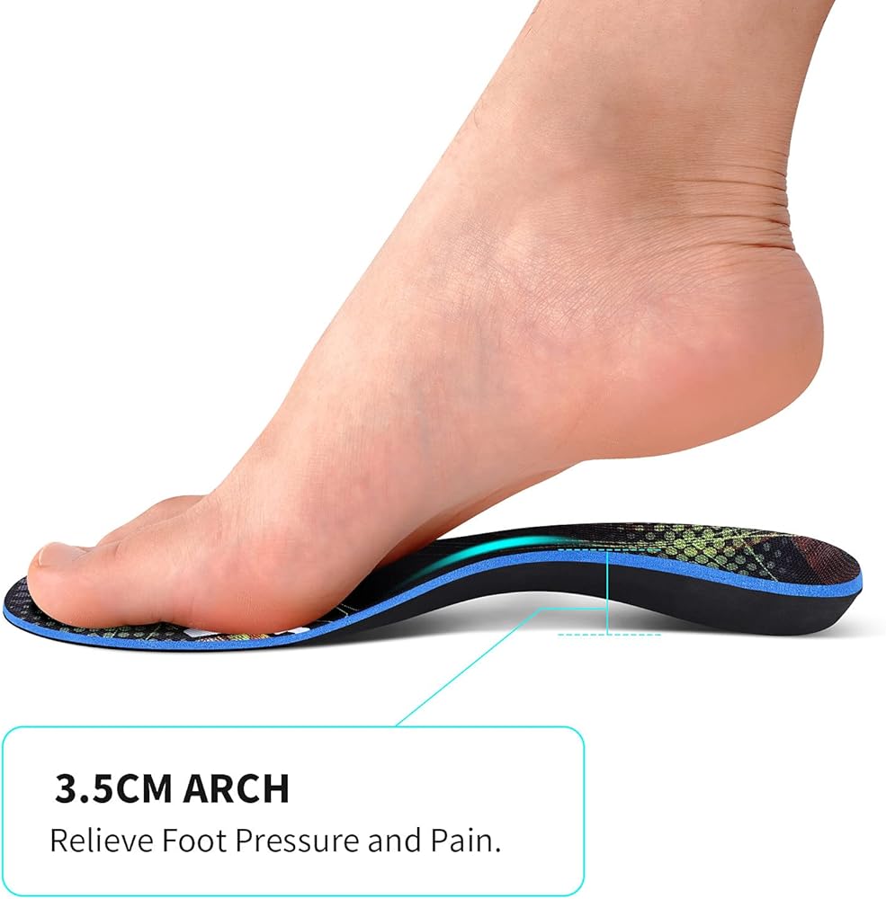 Athletic shoe inserts for flat feet Clearance