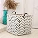 Wkkee Panier à Linge Pliable Sac de Rangement de Linge - Organisateur de Panier d'étagère de Rangement avec Poignées Organiser Paniers pour édredon, literie, Couverture et Vêtements #14
