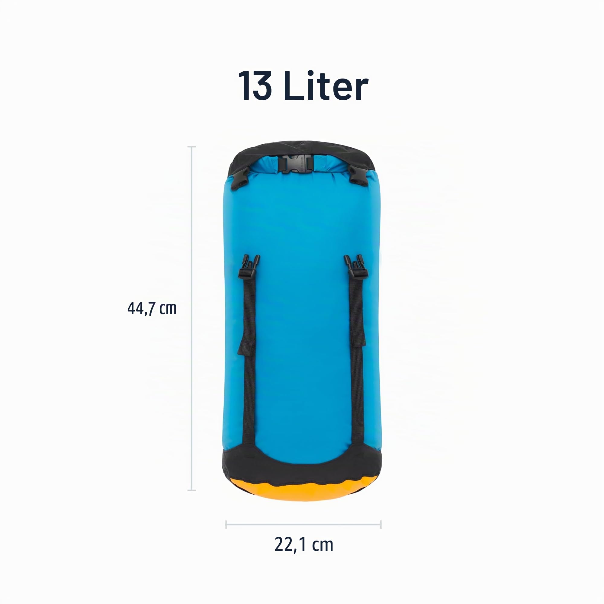 SEA TO SUMMIT - Evac Compression Dry Bag - Preisgekrönte Trockentasche - Leicht - Rollverschluss - Recycling-Gewebe - Wandern & Paddelsport