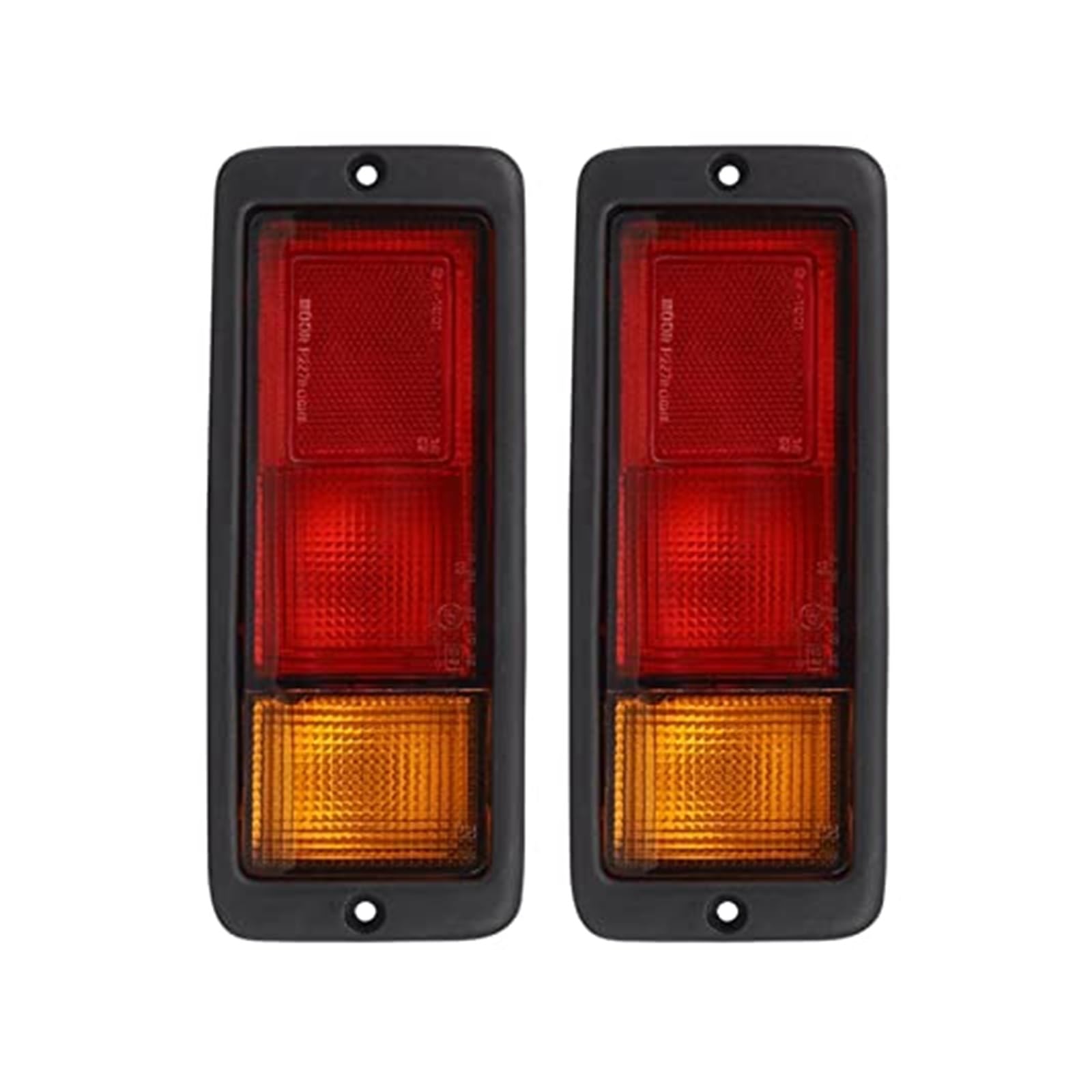 Luz Trasera Compatible con Mitsubishi Pajero 1992-1999 Montero 1992-1995 2 piezas de luz trasera izquierda y derecha MB124963 MB124964 Luz reflectora parachoques