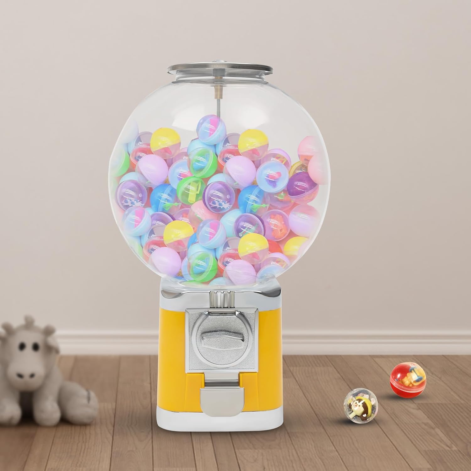 Coin Gumball Machine Toy Vending Machine,11 Inch Mini