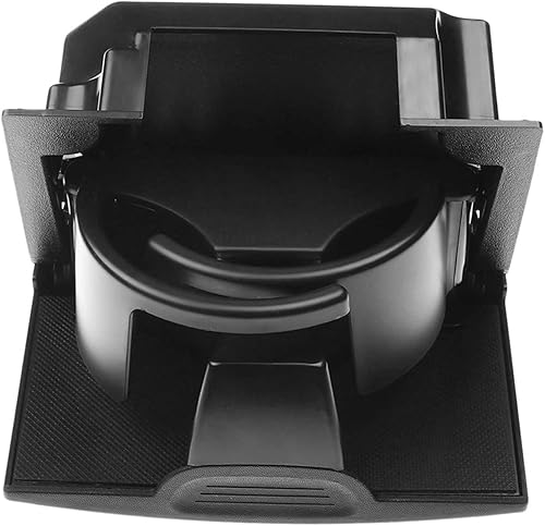 Miniatura 3 de A-Premium Portavasos compatible con Nissan Pathfinder 2005-2012, Xterra 2005-2015, Frontier 2005-2019, consola central trasera, negro, repuesto #