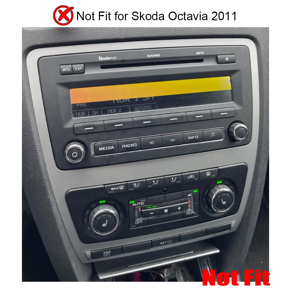 Radio samochodowe z ekranem 7 cali, do VW Polo 2015-2017 z bezprzewodowym Carplay, Android IPS, wyświetlacz samochodowy, podwójny DIN, stereo, Bluetooth, kamera cofania Head Unit Mirror Link FM/RDS