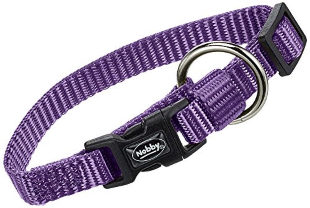 Nobby Collar "Classic" Purple Length: 13-20 cm Width: 10 mm