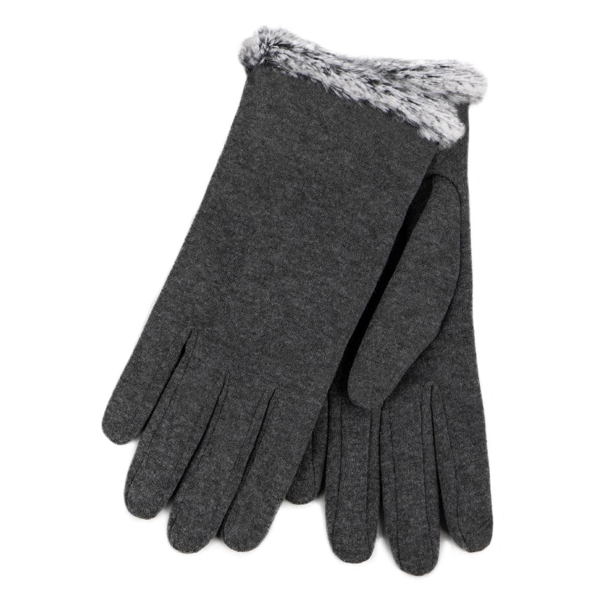 Isotoner® Ladies Thermal SmarTouch® Glove With Tipped Fur Cuff